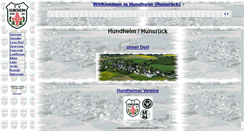 Desktop Screenshot of hundheimer.de